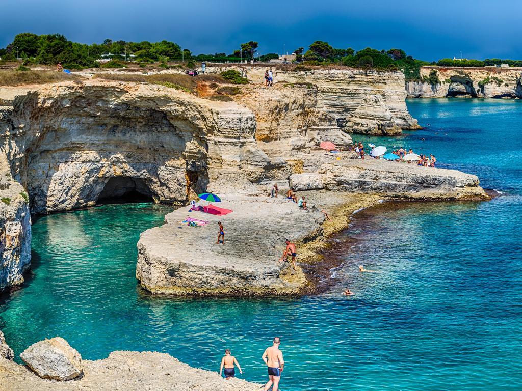 Luxury Beach Villa Puglia Italy Pulsano Exterior photo